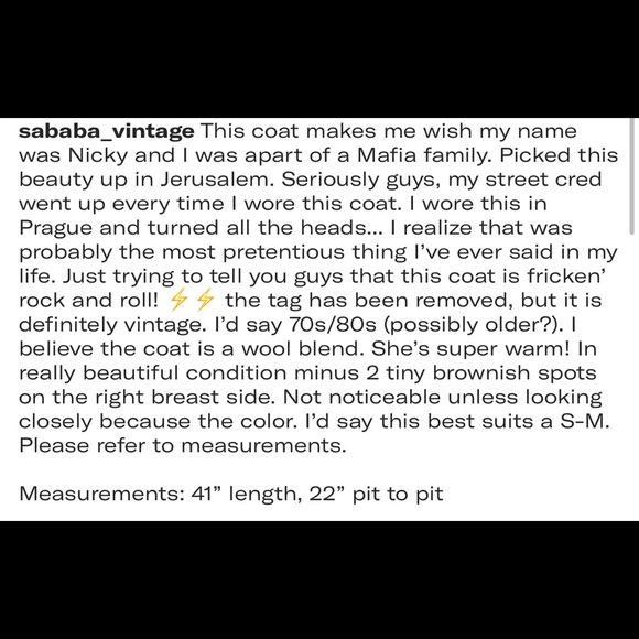 Vintage camel trench coat with faux fur - Picture 5 of 5